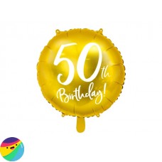 Folija balon - 50  Zlat